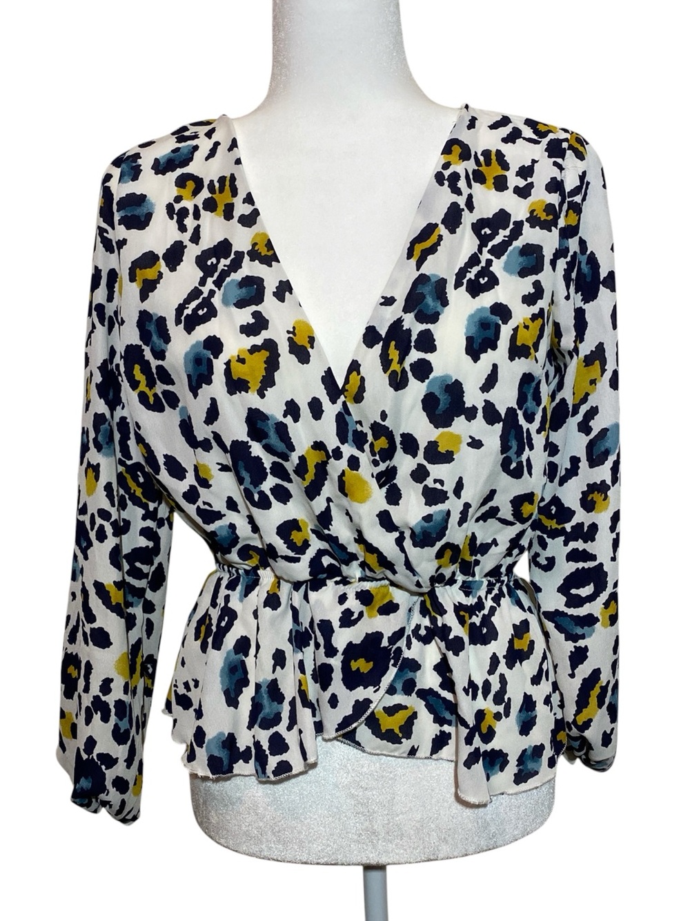 KAII Animal Print Blouse